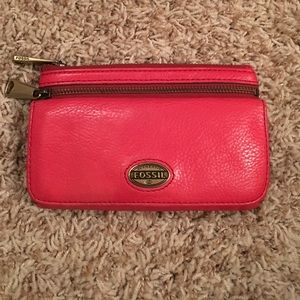 Fossil genuine leather wallet