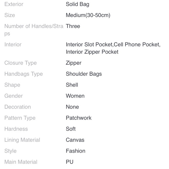 Black Shoulder Bag - Picture 4 of 4