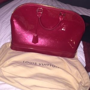*LIMITED* Louis Vuitton Alma GM Monogram Vernis