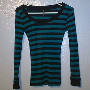 Blue & Black Long sleeve