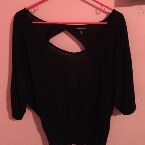 EXPRESS Open Back Sweater