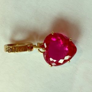 Super rare juicy couture heart charm