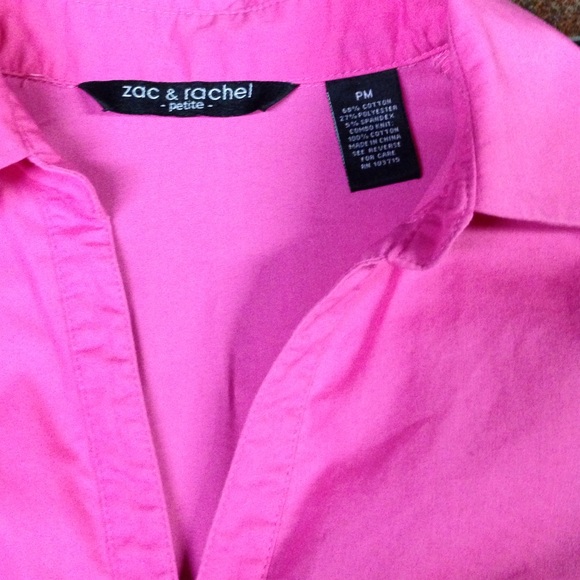 Pink bottom down shirt - Picture 2 of 3