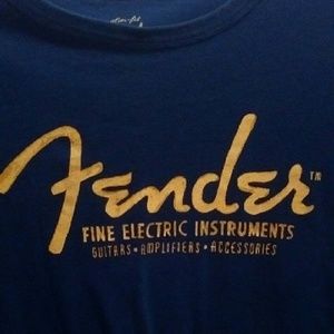 Men's XL Lucky Brand T-shirt w/ Fender Electronics