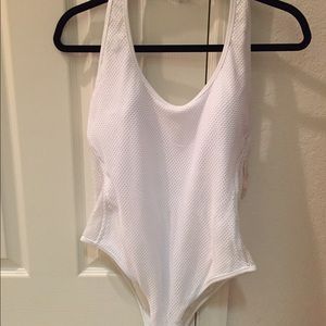VS white one piece swimsuit