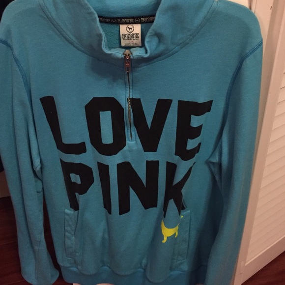 Victoria secret half zip jacket