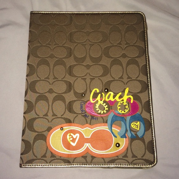 Coach iPad cover