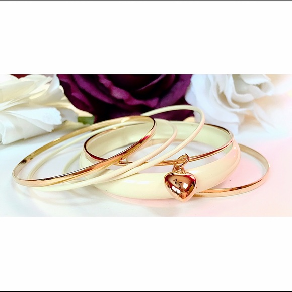 Colored Bangle Set - Picture 3 of 3