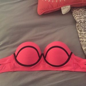 Hot pink bikini top