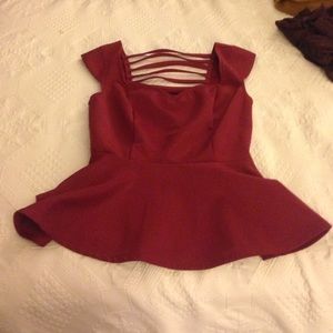 peplum top