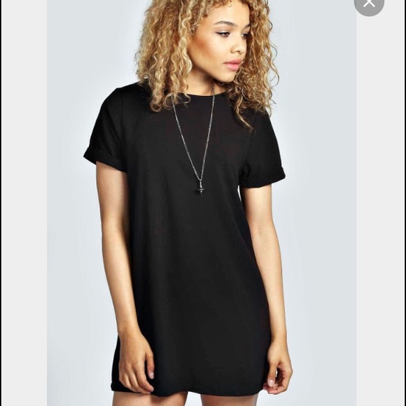 Black tshirt dress