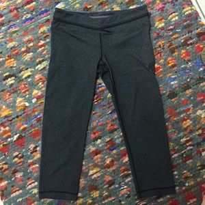 Lululemon crops with ruffle detail