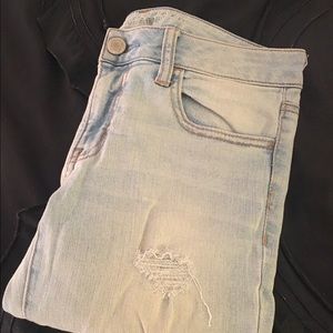 American Eagle Ripped Jeggings