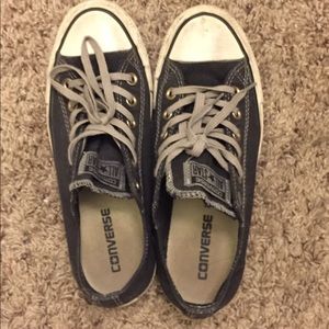 Converse black sneakers