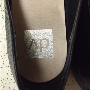 Dolce Vita Snake Print Black Flats