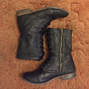 Black Combat Boots