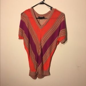 Knitted shirt with vibrant colors!!!