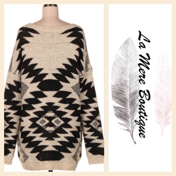 Aztec Knit Sweater