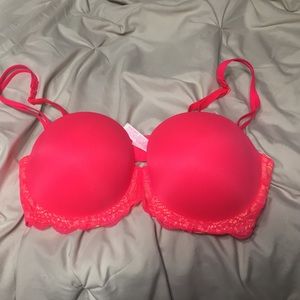 Pink Victoria's Secret bra