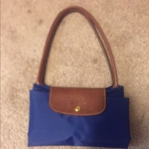 Royal blue large longchamp