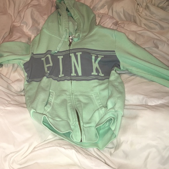 Vs pink zip up!!