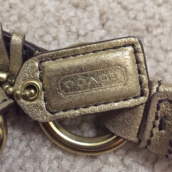 Gold Coach purse - Picture 2 of 4