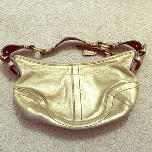 Gold Coach purse