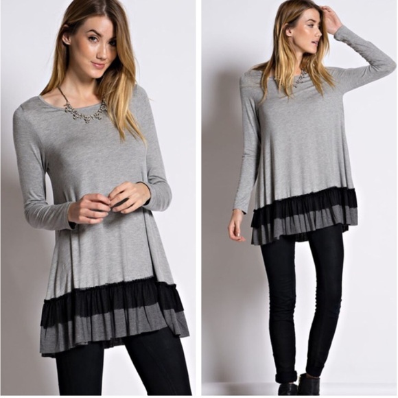 •polka dot layering tunic• - Picture 2 of 3