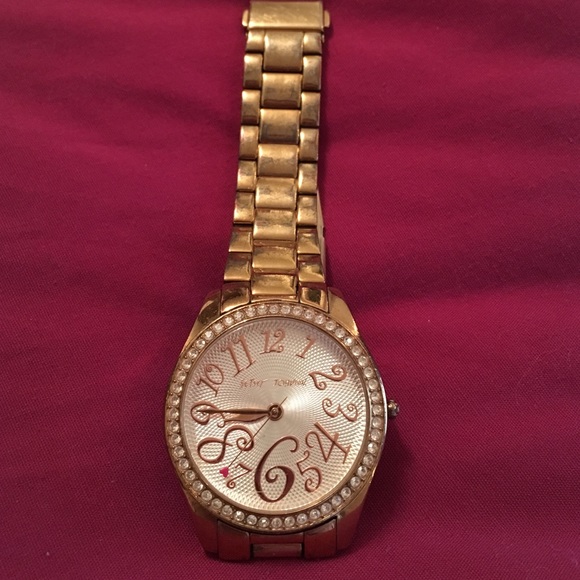 Betsey Johnson Gold Watch! 💕