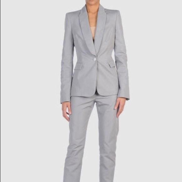 Just Cavalli grey suit blazer + pants
