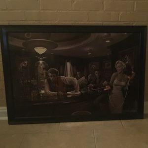 Elvis, James Dean, Marilyn, and Humphrey Picture