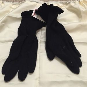 Small women's felt gloves - New