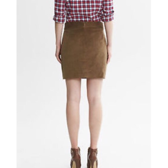 Banana Republic Blue Corduroy Skirt - Picture 3 of 3