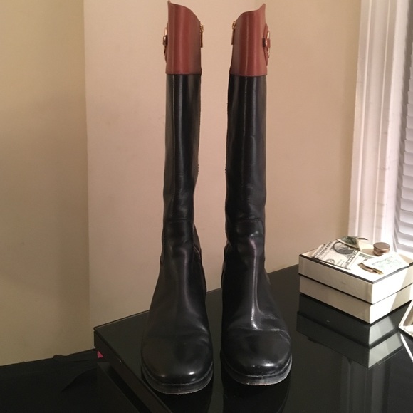 Michael Kors leather boots - Picture 2 of 4