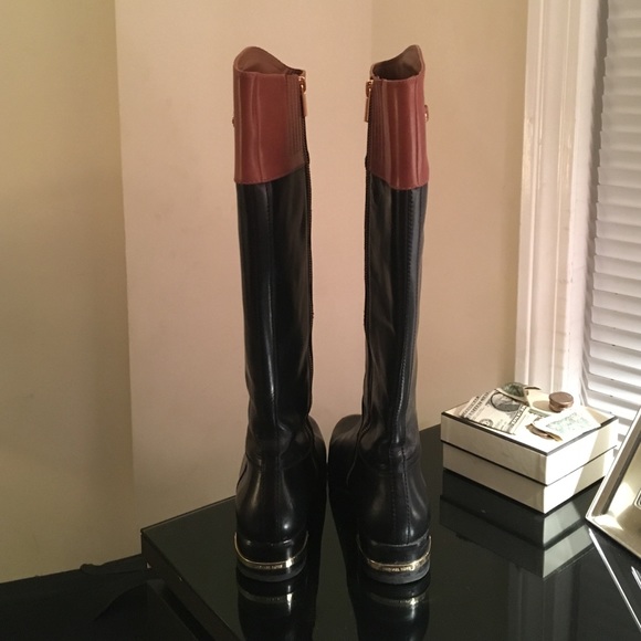 Michael Kors leather boots - Picture 3 of 4