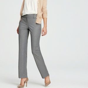 ANN TAYLOR SLACKS - GRAY - SIZE 4