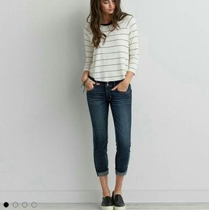 American Eagle Crop Jeans Nwt