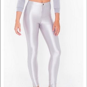 Silver Disco Pants
