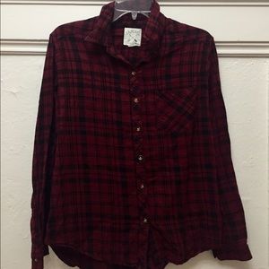 Red/ Black flannel.