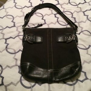 Black coach purse! Great condition!
