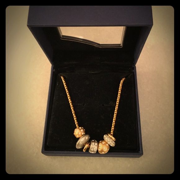 Swarovski Crystal Charm Necklace
