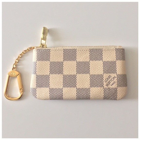 Authentic Louis Vuitton Damier Azur Coin Key Purse - Picture 2 of 4
