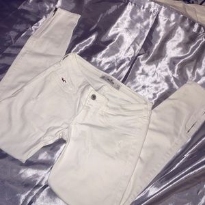 Hollister White Pants