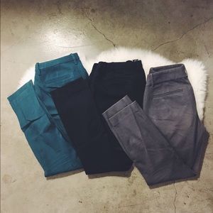 Work pant trio