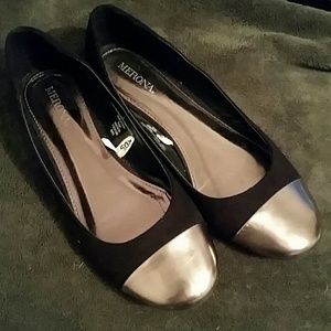 Gold Toe Flats