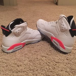 Jordan Infrared 6 White and Orange!
