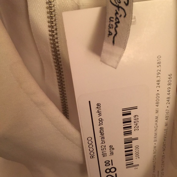 Bralette white top - Picture 3 of 4