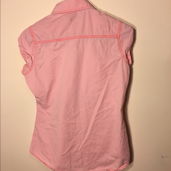 Pink button up - Picture 3 of 3