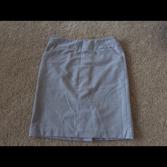 Gray skirt