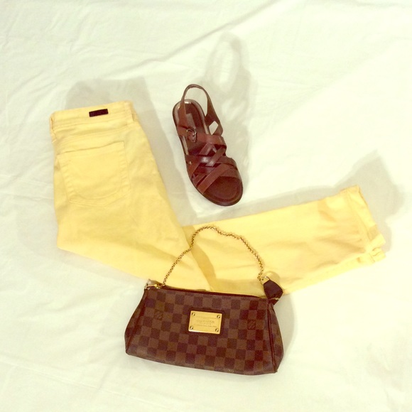 Kut Pants - Kut yellow Capri